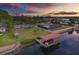 Large waterfront property with pool and private dock at 8839 W Millpoint Rd, Riverview, FL 33578