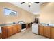 Functional kitchen with wood cabinets and modern appliances at 1110 W Coral St, Tampa, FL 33602