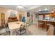 Inviting kitchen with breakfast nook and island seating at 1110 W Coral St, Tampa, FL 33602