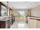 Elegant bathroom featuring double vanity and large walk-in shower at 11120 Kempton Vista Dr, Riverview, FL 33579