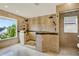 Spa-like bathroom with double shower heads and marble flooring at 11120 Kempton Vista Dr, Riverview, FL 33579