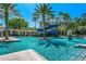 Refreshing community pool with waterslide at 11938 Royce Waterford Cir, Tampa, FL 33626