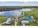 Community features a scenic lake, playground, and walking paths at 13602 S Village Dr # 1112, Tampa, FL 33618