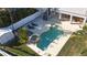 Relaxing pool and spa area, perfect for summer at 1600 Pennsylvania Ne Ave, St Petersburg, FL 33703