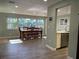 Dining area with kitchen and hardwood flooring at 1600 Pennsylvania Ne Ave, St Petersburg, FL 33703