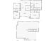 Two-story home floor plan, showcasing bedrooms, bathrooms, kitchen, and living areas at 1600 Pennsylvania Ne Ave, St Petersburg, FL 33703