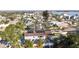 Home's aerial view showing waterfront access at 1600 Pennsylvania Ne Ave, St Petersburg, FL 33703