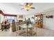 Small dining area with glass table and chairs, near kitchen at 17980 Gulf Blvd # 501, Redington Shores, FL 33708