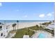 Stunning ocean view from condo balcony at 17980 Gulf Blvd # 501, Redington Shores, FL 33708