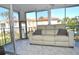 Relaxing sunroom with comfy recliner and view at 19029 Us Highway 19 N # 6-16, Clearwater, FL 33764