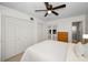 Spacious bedroom with ample closet space and French doors at 2256 Philippine Dr # 18, Clearwater, FL 33763