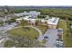 Aerial view of the property, showcasing the building, parking and landscaping at 2900 45Th S St # 22, Gulfport, FL 33711