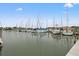 Boats docked at the marina, offering various sizes at 2900 45Th S St # 22, Gulfport, FL 33711