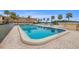 Community pool with brick deck at 2900 45Th S St # 22, Gulfport, FL 33711