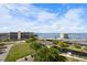 Sweeping aerial view of the waterfront and surrounding area at 331 Cleveland St # 1102, Clearwater, FL 33755