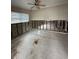 Room with water damage and needs renovation at 341 E Madeira Ave, Madeira Beach, FL 33708