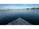 Wooden dock extending into the water at 341 E Madeira Ave, Madeira Beach, FL 33708