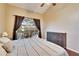 Main bedroom with pool view, dresser, and large bed at 4101 Concord Way, Plant City, FL 33566