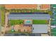 Aerial view showing community pool and building location at 443 Pinellas Bayway S # 104, St Petersburg, FL 33715