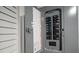 Close-up view of the home's electrical breaker box at 4550 Overlook Ne Dr # 257, St Petersburg, FL 33703