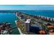 High-rise building with water and city views at 4900 Brittany S Dr # 608, St Petersburg, FL 33715