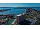 High-rise building with water and bridge views at 4900 Brittany S Dr # 608, St Petersburg, FL 33715