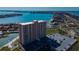 High-rise building with water and city views at 4900 Brittany S Dr # 608, St Petersburg, FL 33715