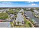 Aerial view of waterfront community with boat slips and parking at 5258 Beach Se Dr, St Petersburg, FL 33705