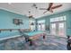 Community game room with a pool table at 5258 Beach Se Dr, St Petersburg, FL 33705