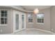 Breakfast nook with French doors leading to a patio at 5366 Hader Rd, North Port, FL 34288