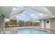 Screened pool and lanai with open sky view at 5366 Hader Rd, North Port, FL 34288