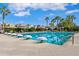 Clean lap pool with starting blocks for swimming at 7119 Peregrina Loop, Wesley Chapel, FL 33545