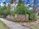 East Bay Lakes community entrance sign and landscaping at 9516 Cypress Harbor Dr, Gibsonton, FL 33534