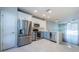 Updated kitchen, stainless steel appliances, gray cabinets at 10425 Westpark Preserve Blvd, Tampa, FL 33625