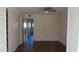 Bright bedroom with double closets and ceiling fan at 2020 N World Parkway Blvd # 12, Clearwater, FL 33755