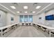 Modern conference room with large table and chairs at 20292 Sea Glass Cir, Land O Lakes, FL 34638