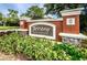 Tuscan style entryway to Tuscany at Innisbrook Condominiums at 2254 Chianti Pl # 68, Palm Harbor, FL 34683