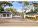 Secure gated entrance to the Crowder Manor community at 2519 Crowder Ln, Tampa, FL 33629