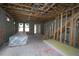 Interior under construction with exposed framing and stairs at 2708 W North A St # 1, Tampa, FL 33609