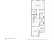 Two-story floor plan, primary bedroom and bathroom at 2803 Santego Bay Ct, Brandon, FL 33511