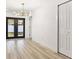 Dining room with french doors leading to the backyard at 2905 W Collins St, Tampa, FL 33607