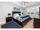 Main bedroom with king bed and ocean view at 300 150Th Ave # 502, Madeira Beach, FL 33708