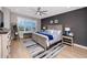 Large main bedroom featuring a king bed and ocean views at 300 150Th Ave # 502, Madeira Beach, FL 33708