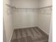 Spacious walk-in closet with wire shelving and neutral carpet at 31819 Cardinal Yard Dr, San Antonio, FL 33576