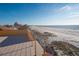 Rooftop terrace view of the beach, ocean, and the Don CeSar Hotel in St. Pete Beach at 3702 El Centro St, St Pete Beach, FL 33706