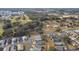 Aerial view of a residential neighborhood near a golf course at 37401 Wedgewood Dr, Zephyrhills, FL 33542