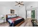 Luxurious main bedroom with ensuite bathroom and ample space at 3915 Briarlake Dr, Valrico, FL 33596