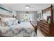 Spacious bedroom with a king-size bed and built-in dresser at 4519 Lexington Cir # 4519, Bradenton, FL 34210