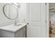 Clean bathroom with vanity and updated fixtures at 4535 33Rd N Ave, St Petersburg, FL 33713