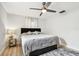 Comfortable bedroom with ceiling fan and large windows at 4535 33Rd N Ave, St Petersburg, FL 33713